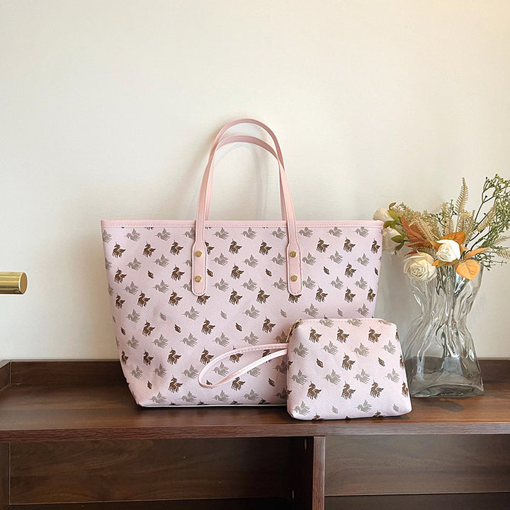 Animal Print Large Tote Bag