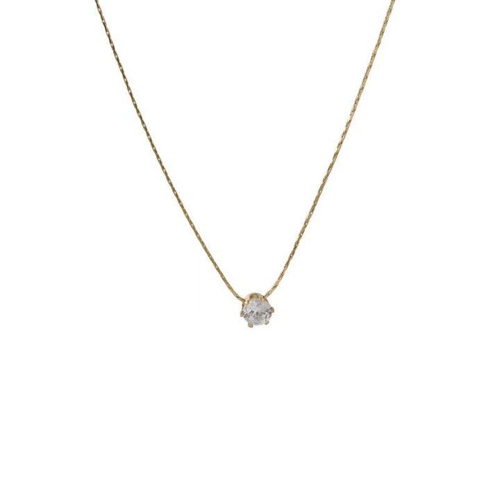 Elegant Crystal Pendant Necklace Kalsten