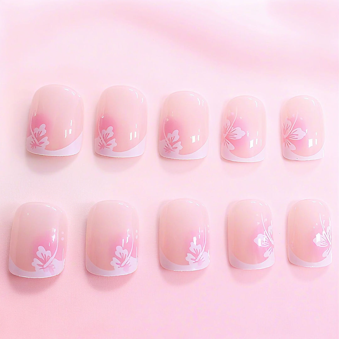 Elegant Floral Nail Art Enhancements Kalsten 1789915988