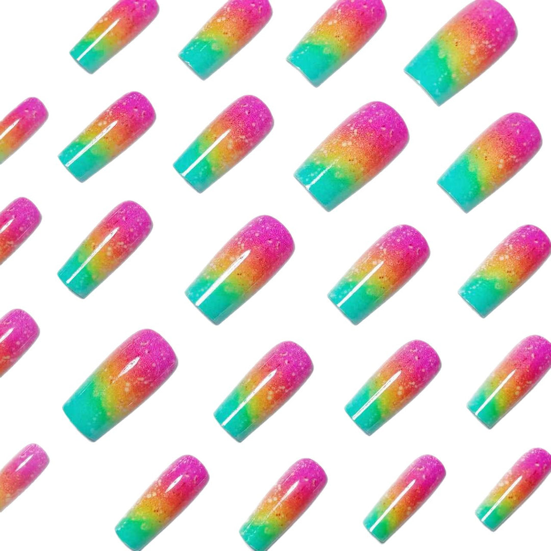 Gradient Glitter Ombre Nail Art Kalsten