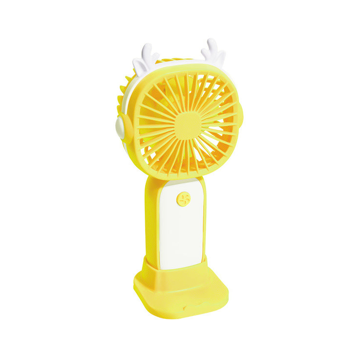 Ladies portable hand fan in cute cat design Kalsten