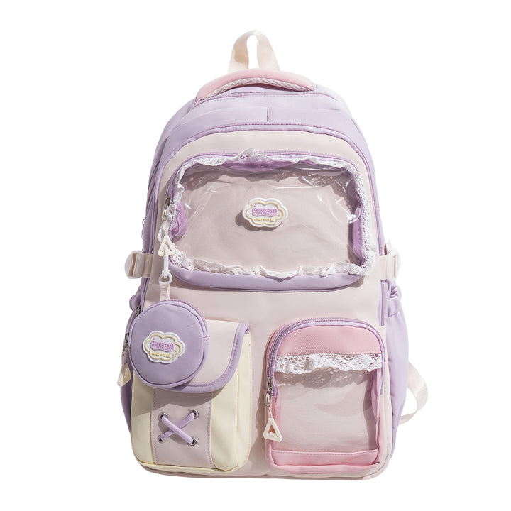 Cute Decorative Multi-Pocket Backpack Kalsten