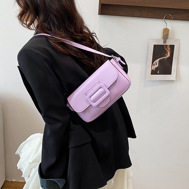 Structured Leather Crossbody Bag Kalsten