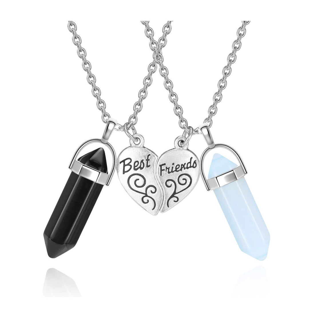 Best Friends Crystal Pendant Necklace Kalsten