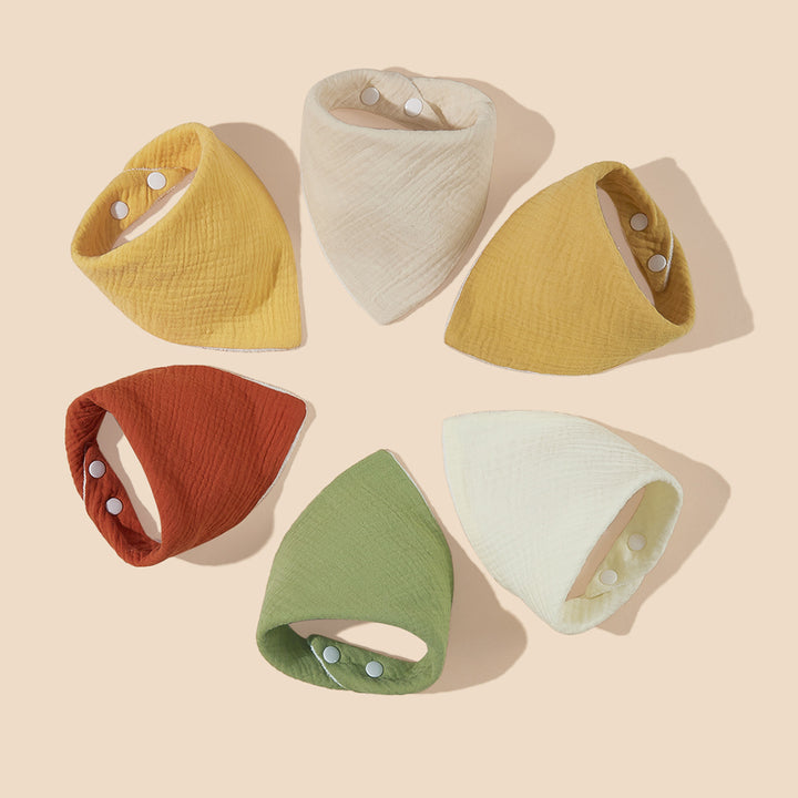 Soft Muslin Bandana Bibs Set kalsten