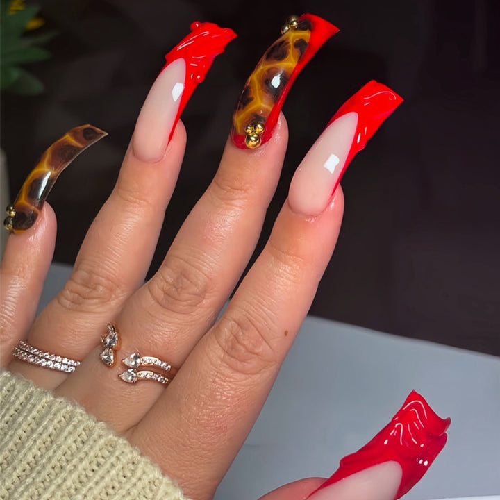 Statement Acrylic Nail Extensions Kalsten