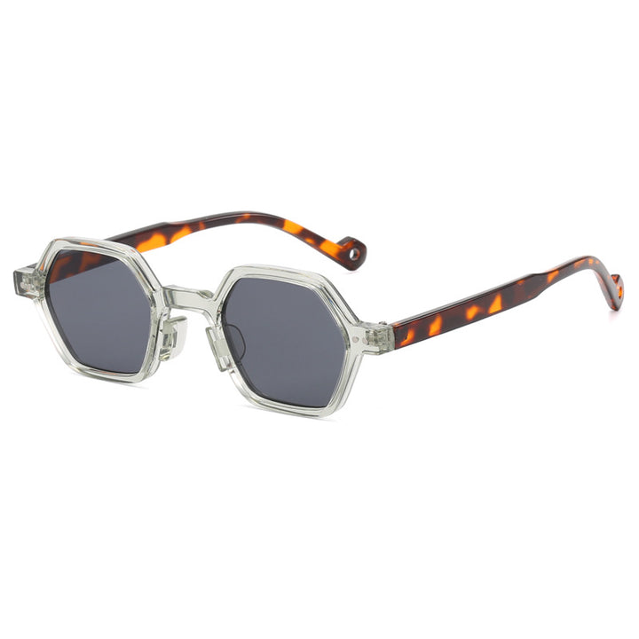 Women's Geometric Sunglasses in Modern Hexagon Design Kalsten