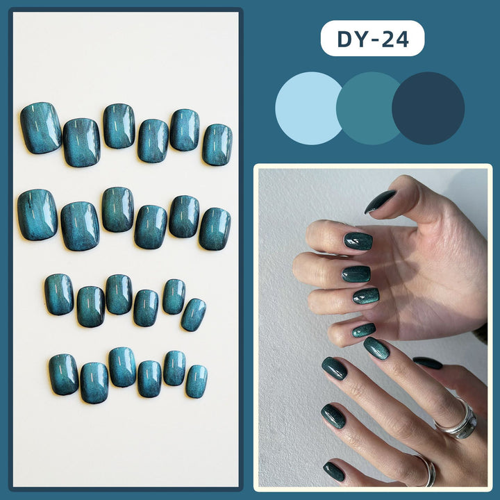 Sparkling Elegant Press-On Nail Set Kalsten