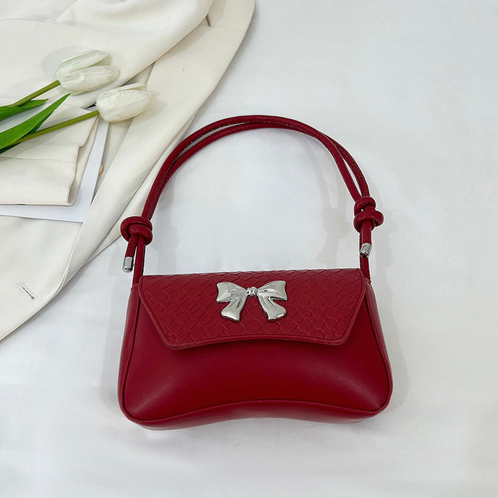 Chic Bow-Detail Handheld Clutch Bag Kalsten