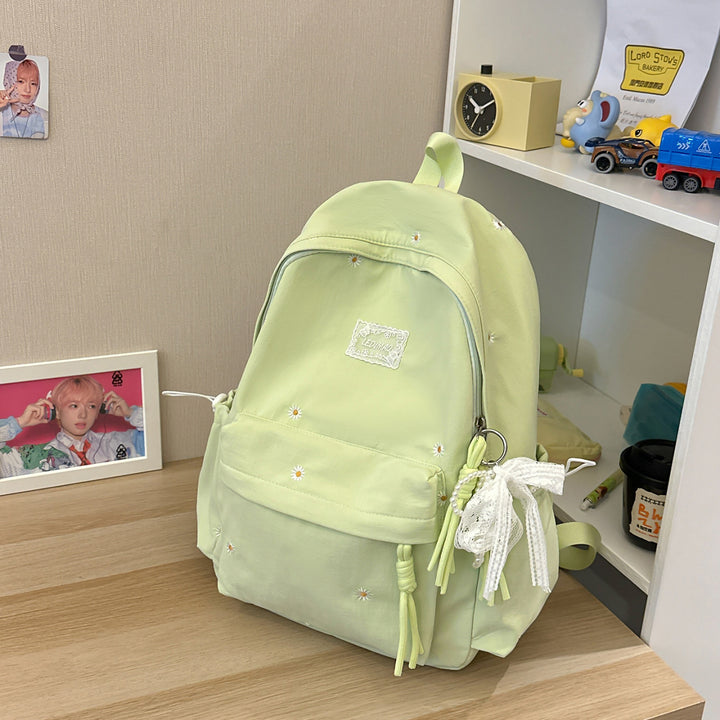 Stylish Floral-Embellished Backpack Kalsten