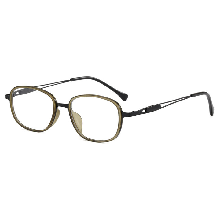 Fashionable sunglasses with square frame and slim metal frame Kalsten