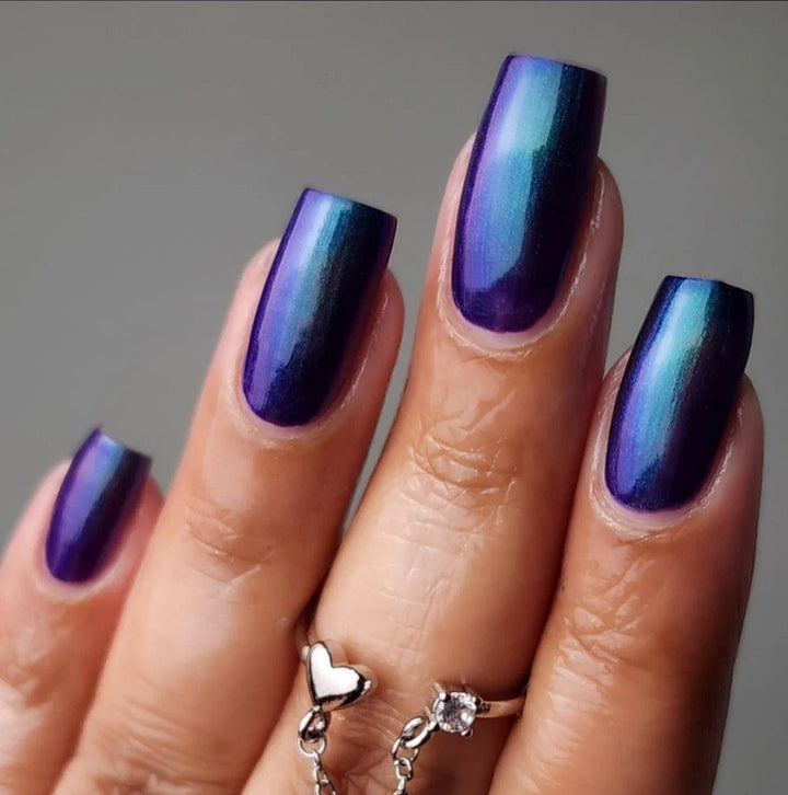 Natural French Tip Press-On Nails Kalsten