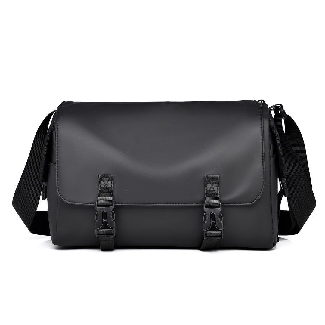 Modular Messenger Bag with Water-Repellent Material and Adjustable Shoulder Strap Kalsten