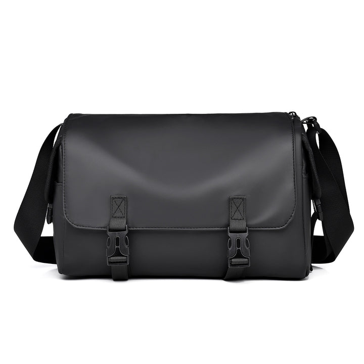 Modular Messenger Bag with Water-Repellent Material and Adjustable Shoulder Strap Kalsten