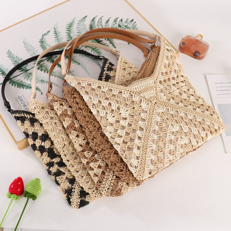 Handcrafted macrame shoulder bag with stylish design Kalsten