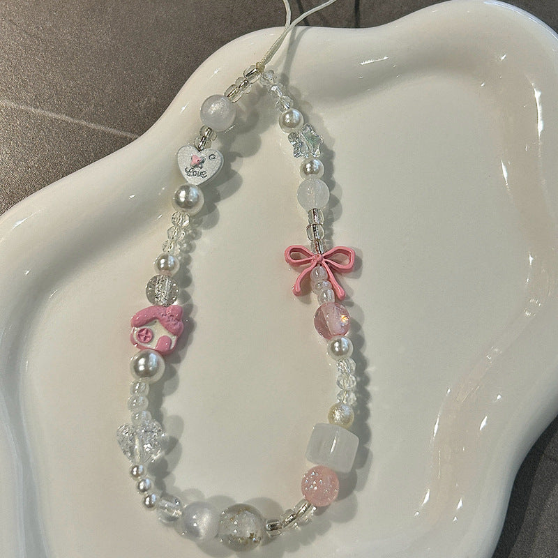Playful Beaded Charm Necklace Kalsten