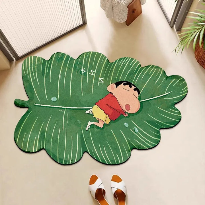 Playful Cartoon Bath Mat