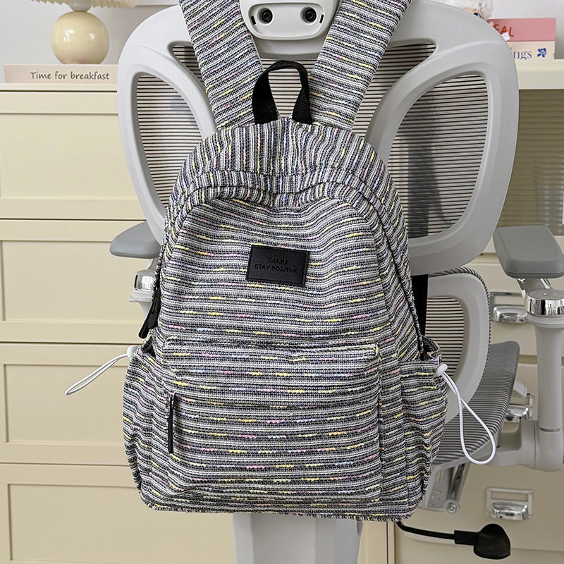 Trendy Textured Backpack Kalsten
