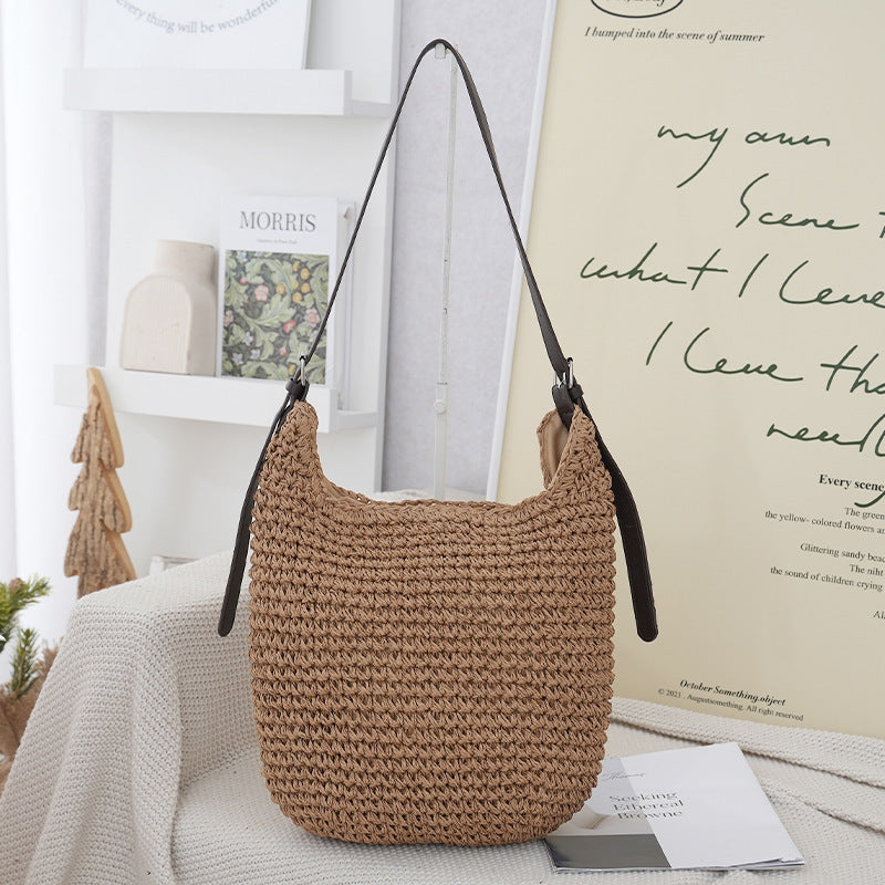 Woven Natural Material Handbag Kalsten