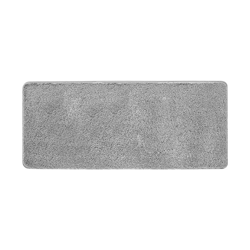 Plush Textured Bathroom Runner