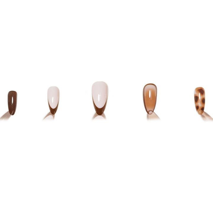 Artistic Stiletto Press-On Nails with Glossy Finish Kalsten