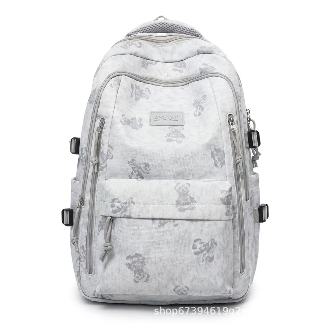 Versatile Graphic Printing Backpack Kalsten