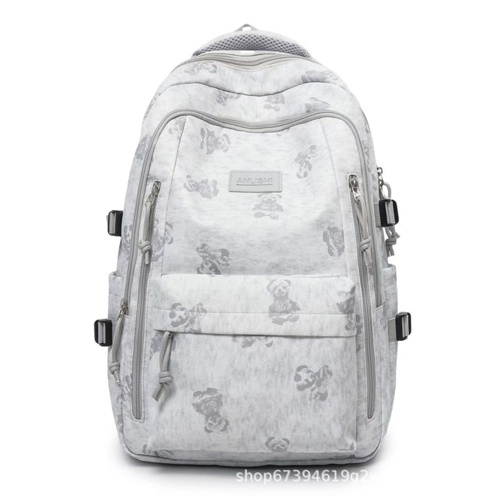 Versatile Graphic Printing Backpack Kalsten