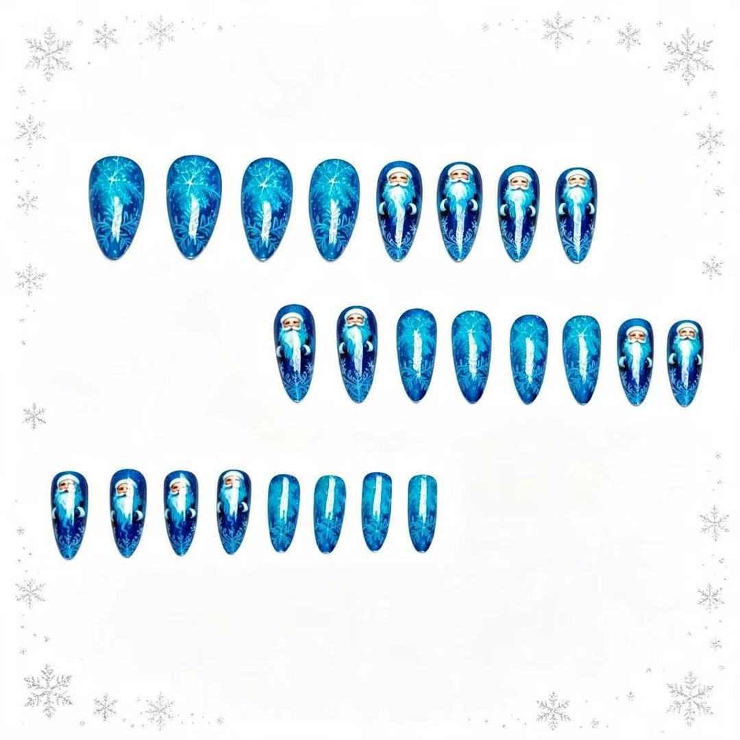 Festive Character-Themed Nail Art Kalsten