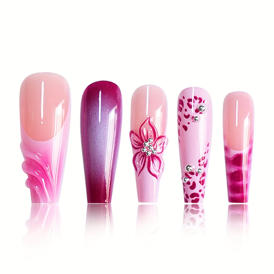 Premium Floral Nail Art Set Kalsten