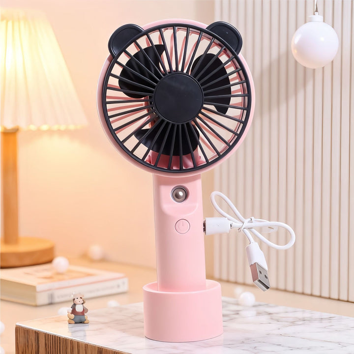 Ladies portable hand fan with spray function Kalsten