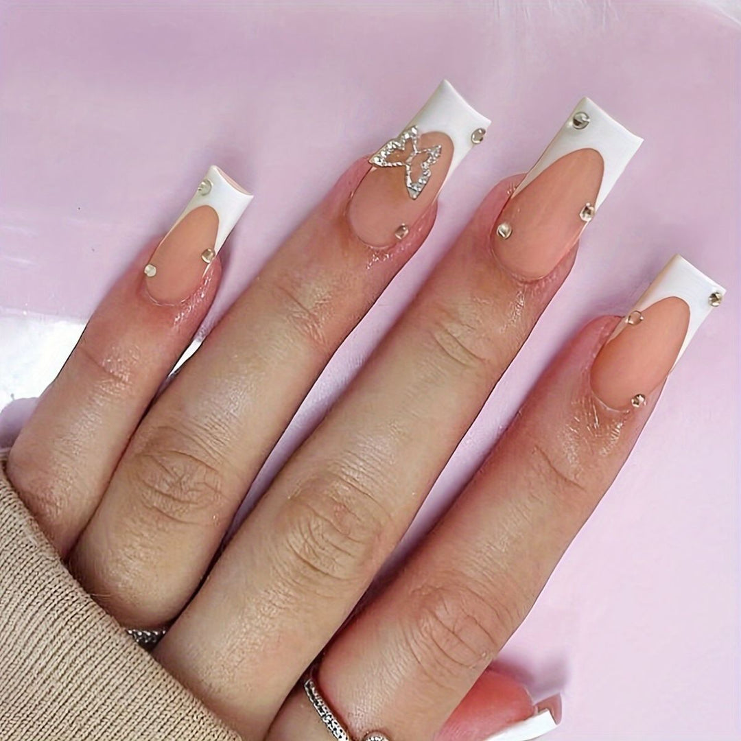 Glamorous Rhinestone Nail Art Kalsten