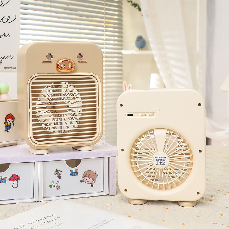 Women's Portable Mini Fan with Animal Design Kalsten