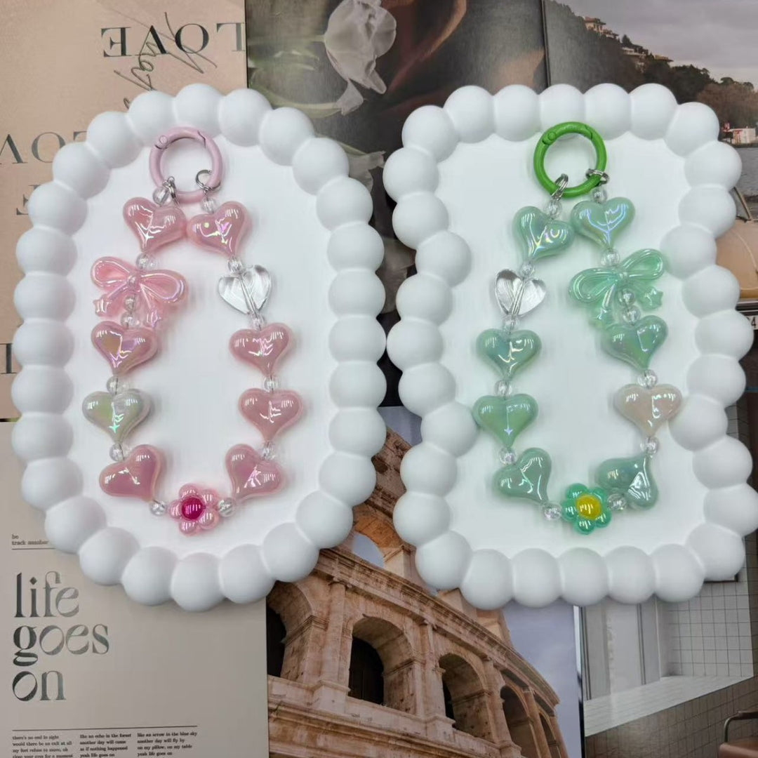 Decorative Heart-Shaped Keychain kalsten