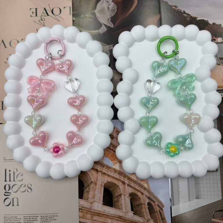 Decorative Heart-Shaped Keychain kalsten