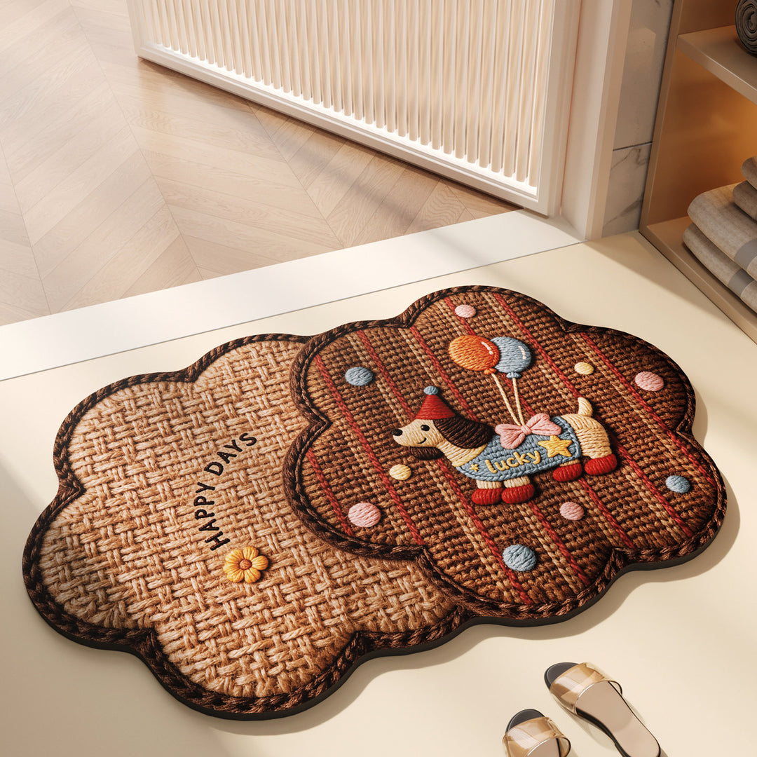 Decorative Pet-Themed Mat