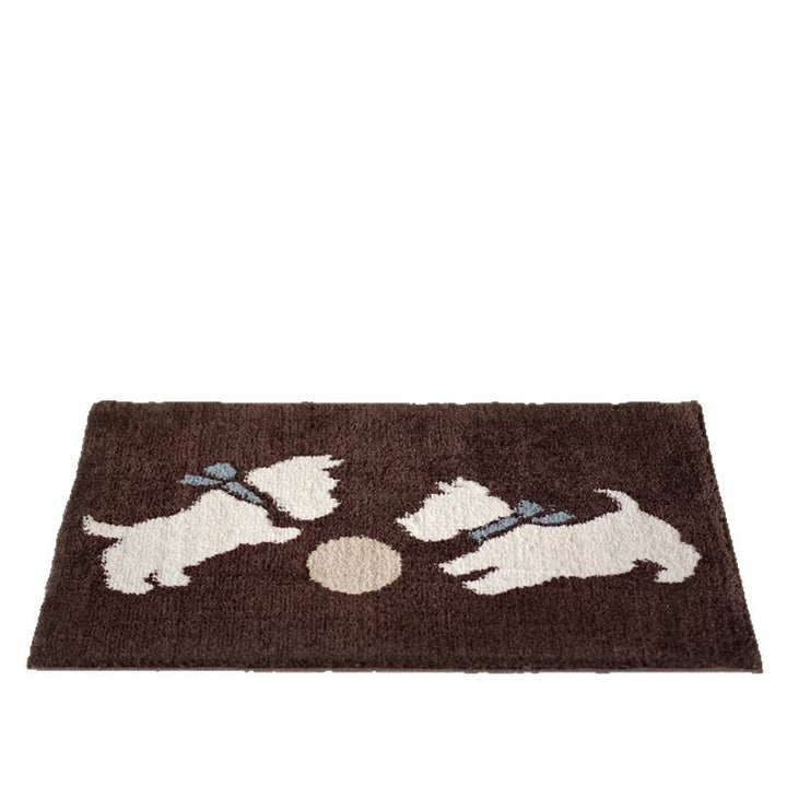 Dog-Themed Indoor Mat Kalsten