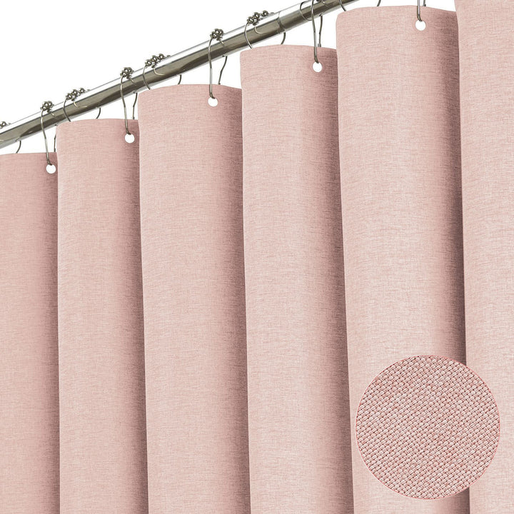 Textured Fabric Shower Curtain Kalsten