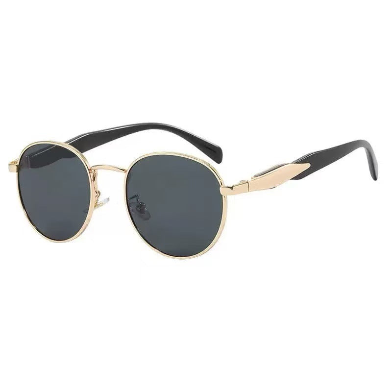 Vintage Inspired Round Frame Sunglasses Kalsten
