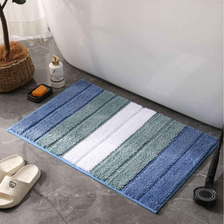 Cozy Textured Bath Mat Kalsten