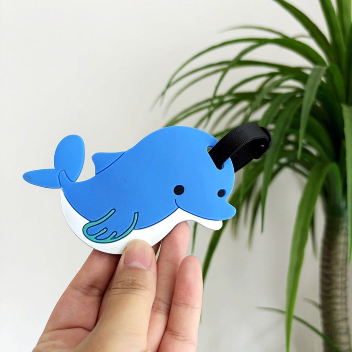 Dolphin-Shaped Travel Luggage Tag Kalsten