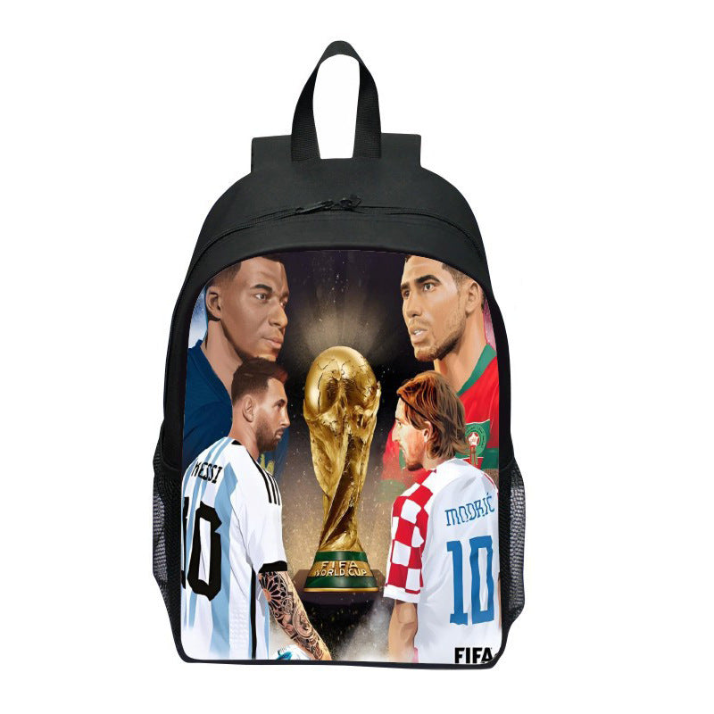 Sporty backpack with Wm trophy design Kalsten