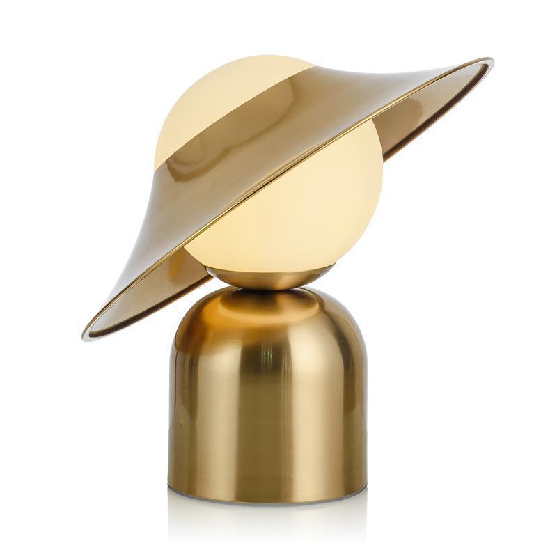 Modern Table Lamp with Unique Sculptural Design