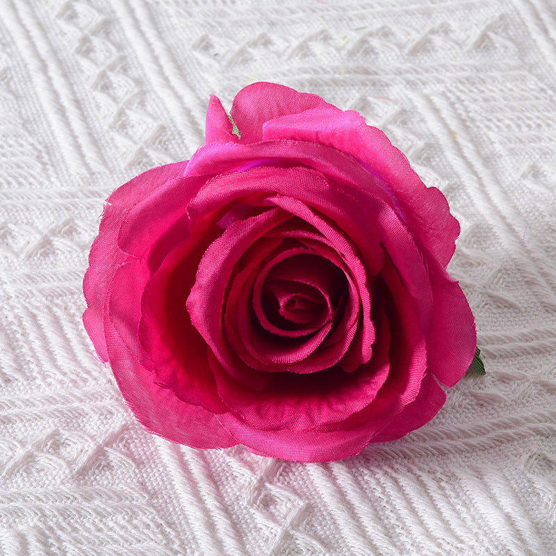Decorative Silk Rose Accessory
