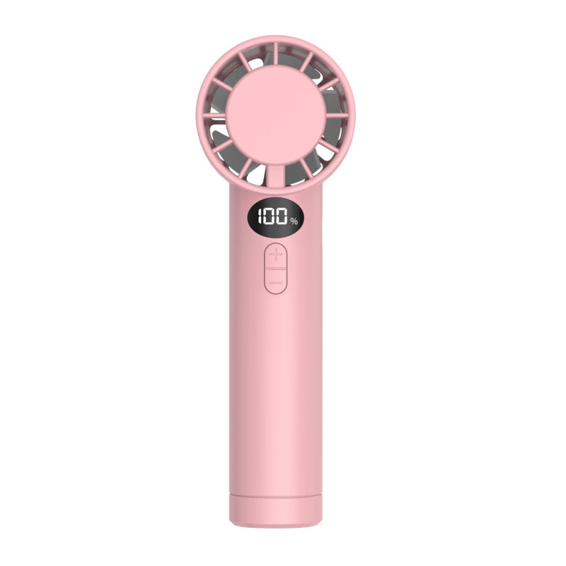Ladies portable battery fan with LED display Kalsten