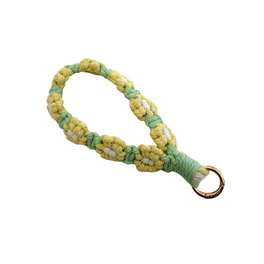 Floral Macrame Keychain Holder Kalsten