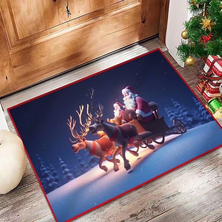 Festive Holiday Door Mat Kalsten