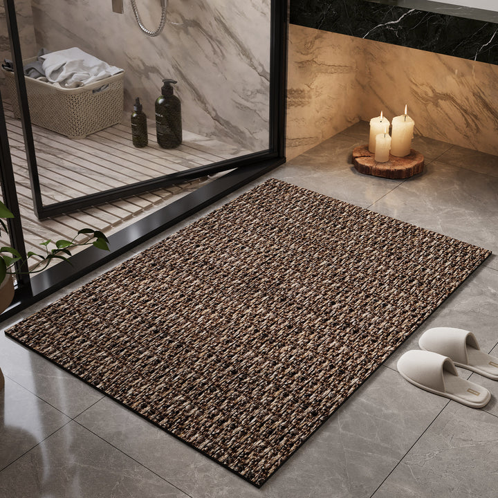 Natural Fiber Bath Mat Kalsten
