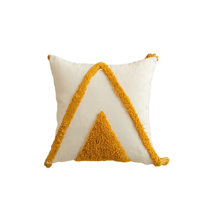 Decorative Tufted Geometric Throw Pillow Cover