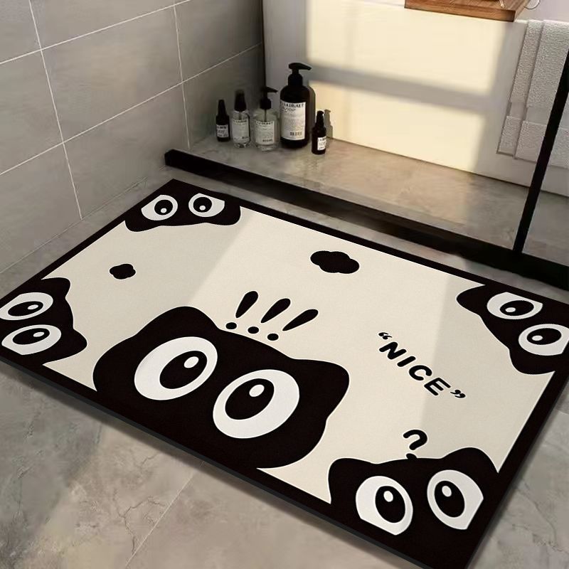 Cute Cat Design Bath Mat Kalsten
