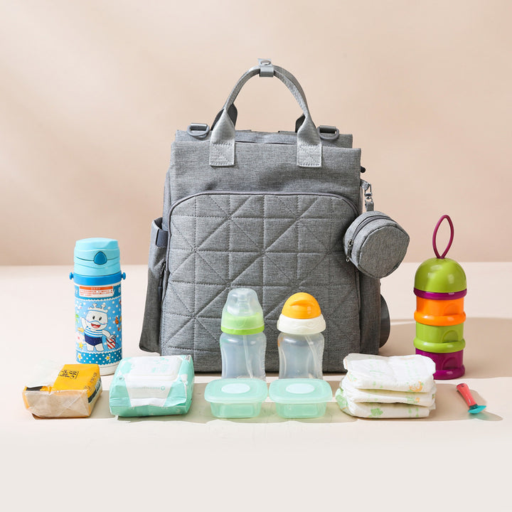 Stylish Quilted Backpack Kalsten